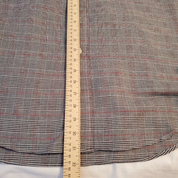 Ralph Lauren classic fit brown checks men's long sleeves shirt size L. - Picture 14 of 15